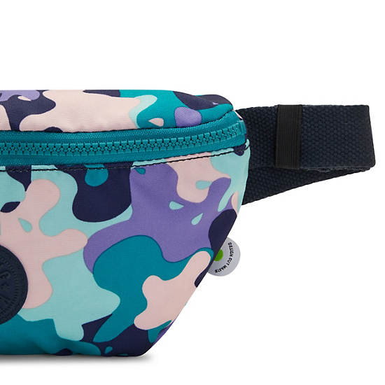 Cangurera Kipling Fresh Lite Printed Verdes | MX 1005UZ